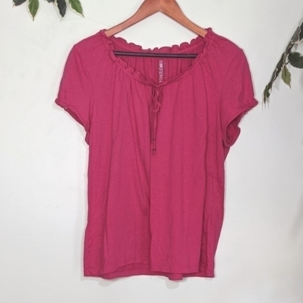 Izod Peasant Blouse